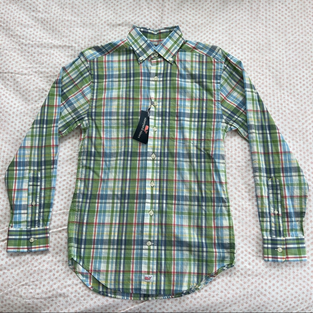 Vineyard Vines Brand New Classic Fit Murray Shirt Adult XS